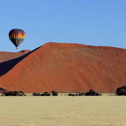 Air balloon in Namibia - Namibia - Deserts and Dunescapes