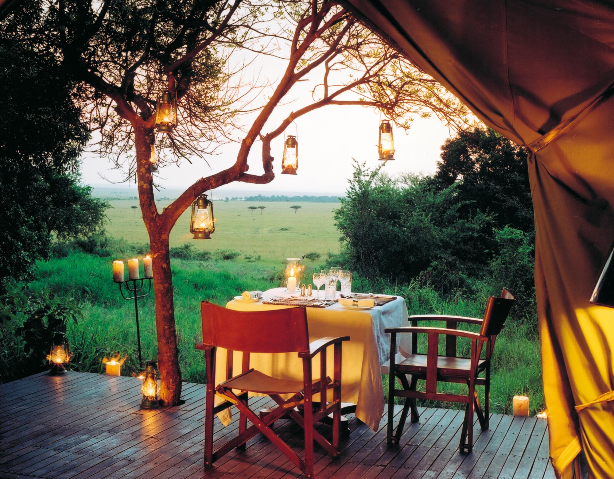 Bateleur Camp - Private Dinner