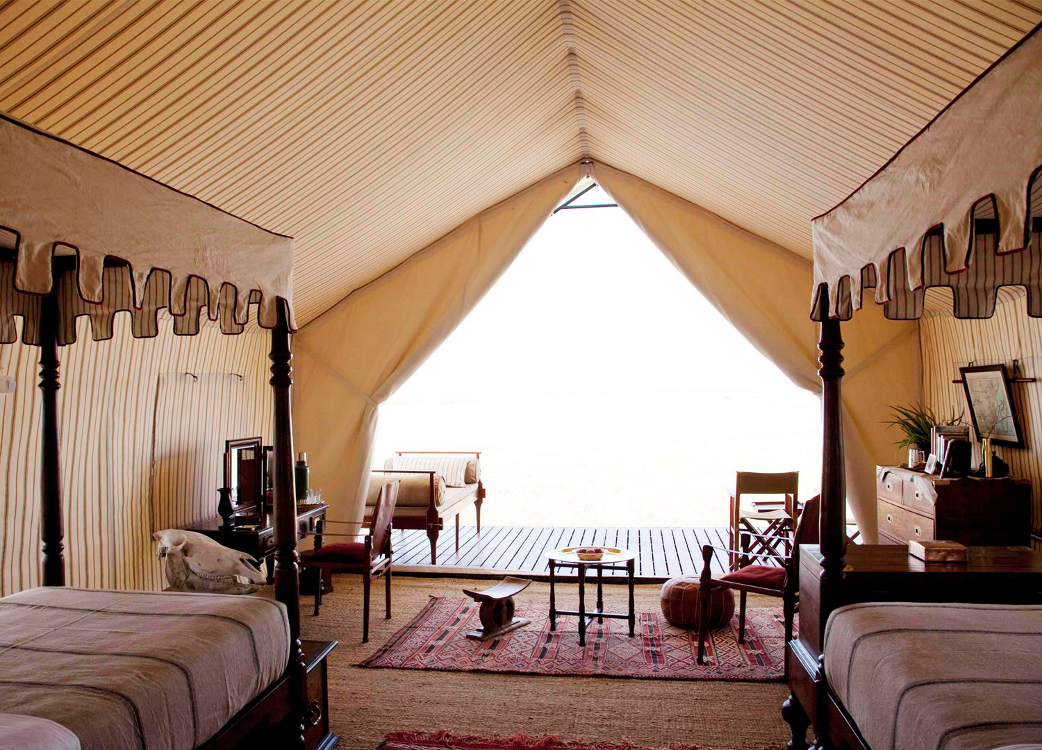 San Camp, Makgadikgadi Pans