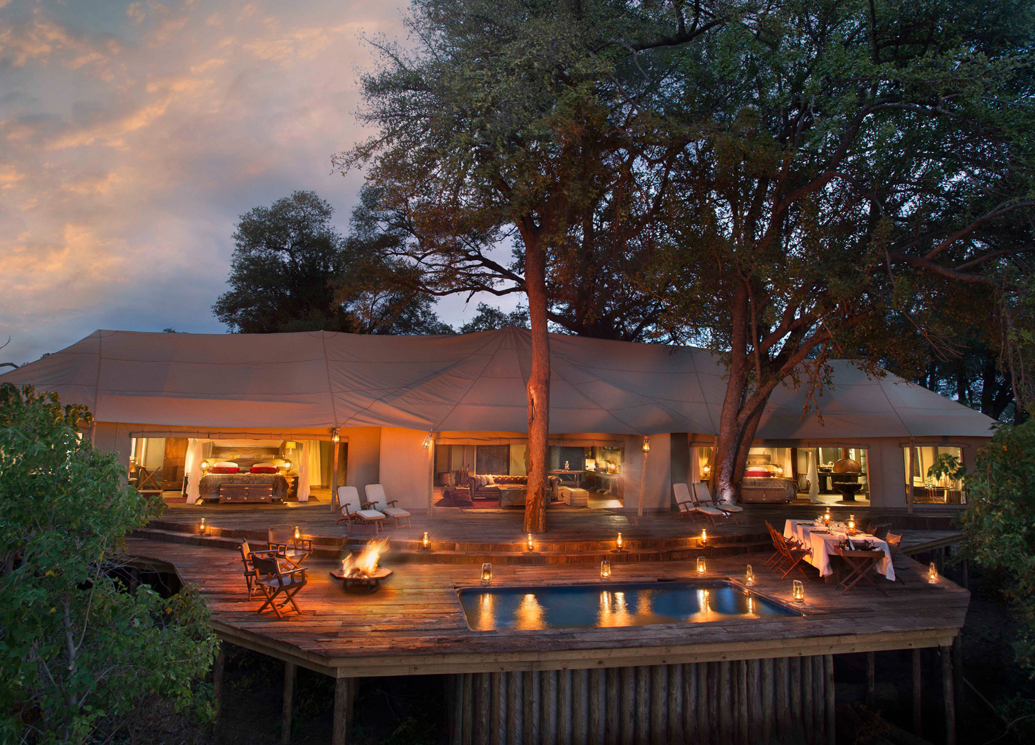 Zarafa Camp, Botswana