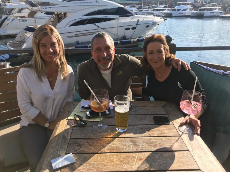 Saul & Robyn in Cape Town