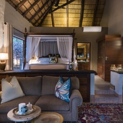 Interior of Camp Ndlovu, Weltevreden Game Reserve