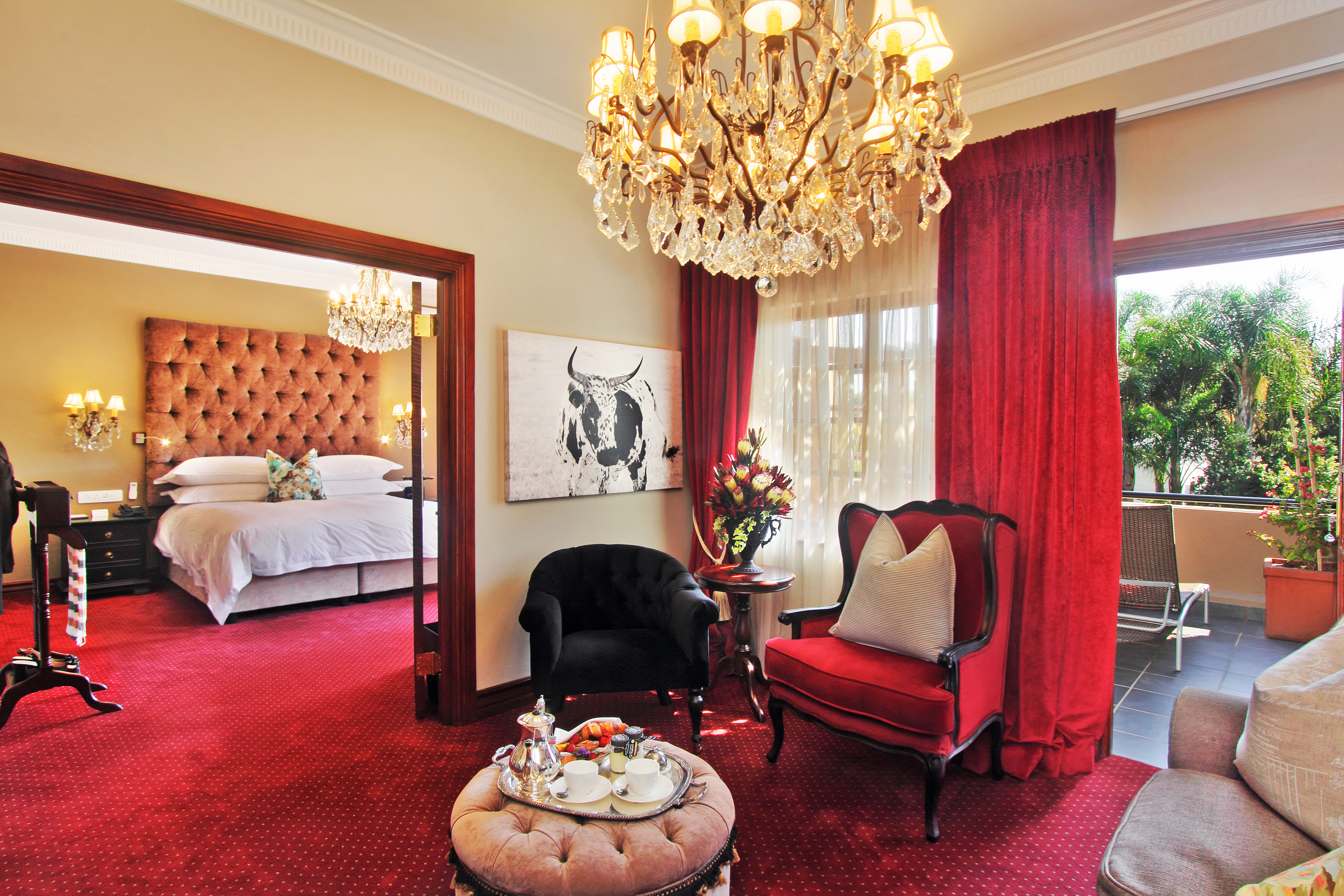 An interior view at The Residence Hotel