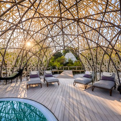 Pool Deck Side, Joa Camp Villa, Botswana