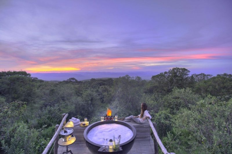 Toast to another perfect day, as you await the arrival of night at The Highlands, Ngorongoro.
