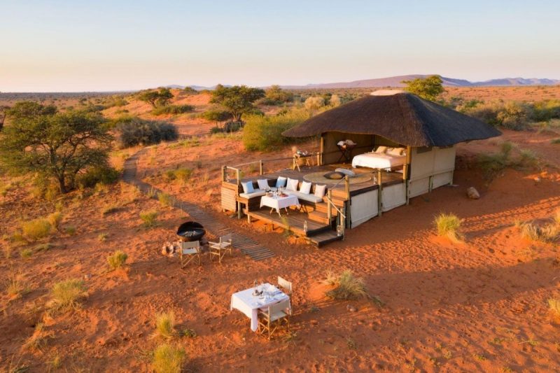 A sleepout is a must-do experience at Tswalu Private Kalahari Reserve, in South Africa