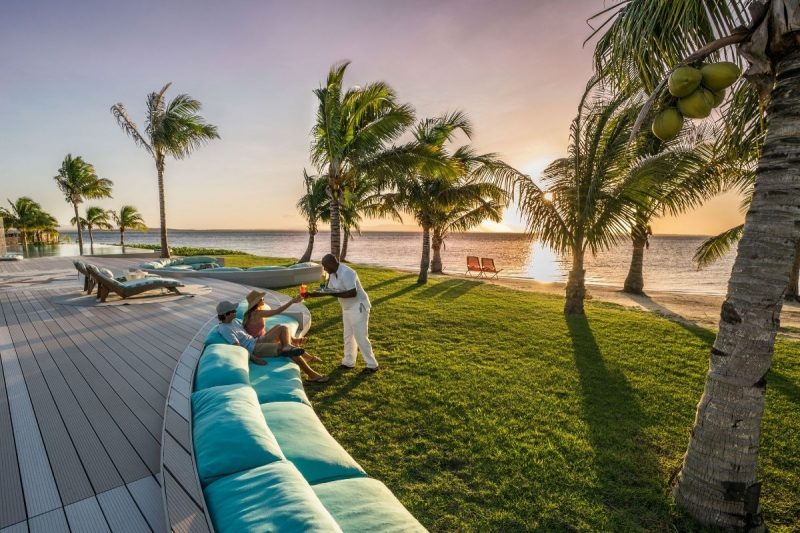 After a day of water activities or searching for lemurs, toast to another perfect day in Africa at Miavana Island