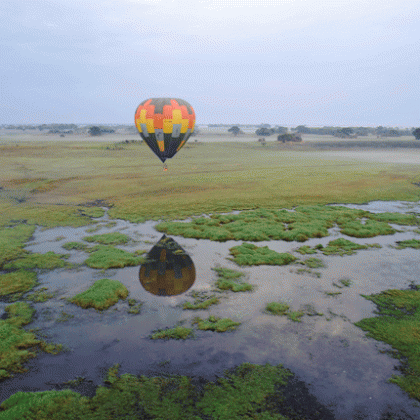 Kafue National Park - Air balloon